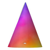 Regenboogdamp Feesthoedjes (Links)