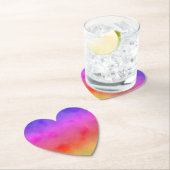 Regenboogdamp Kartonnen Onderzetters (Insitu)