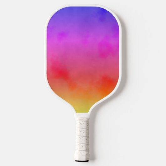 Regenboogdamp Pickleball Paddle (Achterkant)