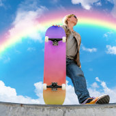 Regenboogdamp Skateboard