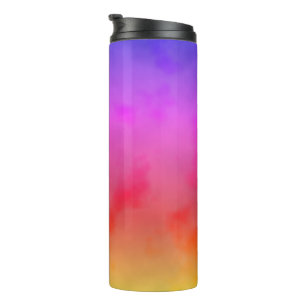 Regenboogdamp Thermosbeker