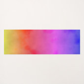 Regenboogdamp Yogamat (Achterkant (horizontaal))