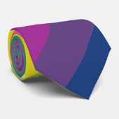 Regenboogdiagonaal Stropdas (Opgerold)