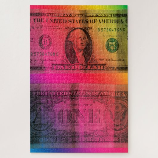 Regenboogdollar Legpuzzel (Verticaal)