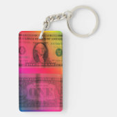 Regenboogdollar Sleutelhanger (achterkant)