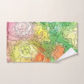 regenboogdoolhof handdoek (Handdoek)