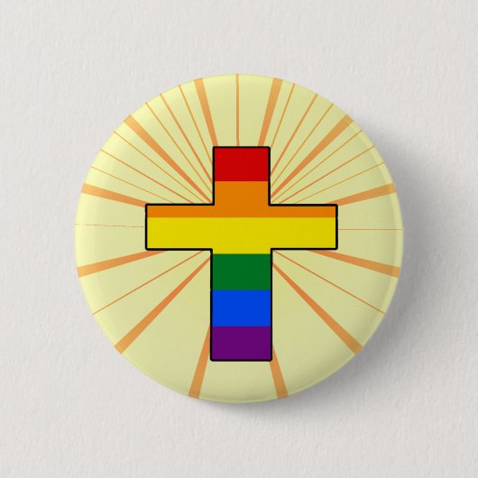 Regenboogdoorsnede Button (Voorkant)