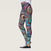 regenboogdraden leggings (Links)