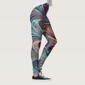 regenboogdraden leggings (Rechts)