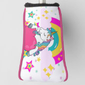 Regenboogeenheid met sterren golfheadcover (Draai 90)
