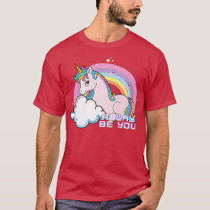 Regenboogeenhoorn (1) t-shirt