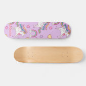 Regenboogeenhoorn Skateboard (Horizontaal)