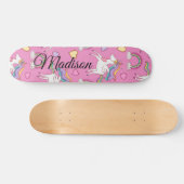 Regenboogeenhoorn Skateboard (Horizontaal)