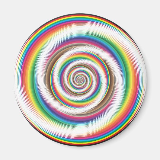Regenboogeffect Magneet (Voorkant)