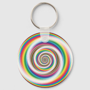 Regenboogeffect Sleutelhanger