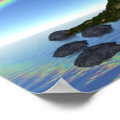 regenboogeiland poster (Hoek)