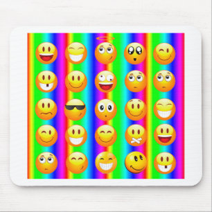 regenboogemoji muismat