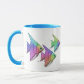 Regenboogengel Vis Mok (Links)