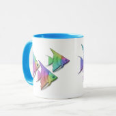 Regenboogengel Vis Mok (Voorkant links)