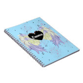 regenboogengel vleugels notitieboek (Rechterzijde)