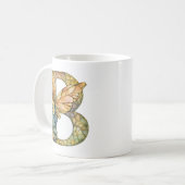 Regenboogfee initiële 'B' Koffiemok (Voorkant links)