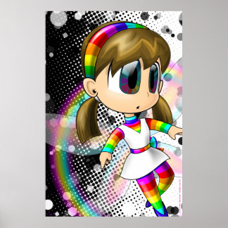 Regenboogfee poster #1