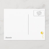 Regenboogfeest voor ballonnen viert Confetti Aankondigingskaart (Achterkant)