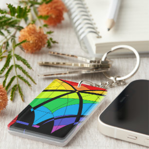 Regenboogfeesten 2 sleutelhanger