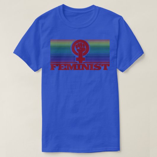 Regenboogfeminisme Pride Intersectionele Feminist T-shirt (Design voorkant)