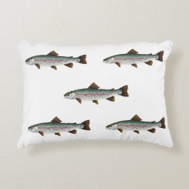 Regenboogforel Accent Kussen