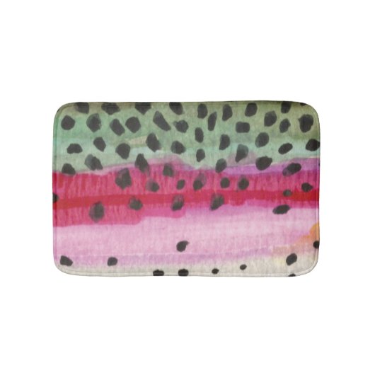 Regenboogforel Badmat (Voorkant)