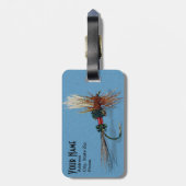 Regenboogforel - Bagage Label (Achterkant verticaal)