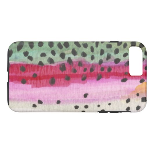 Regenboogforel Case-Mate iPhone Case (Achterkant (Horizontaal))