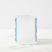 Regenboogforel Frosted Glass Mok (Center)