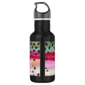 regenboogforel Gevist, bogen Waterfles (Achterkant)