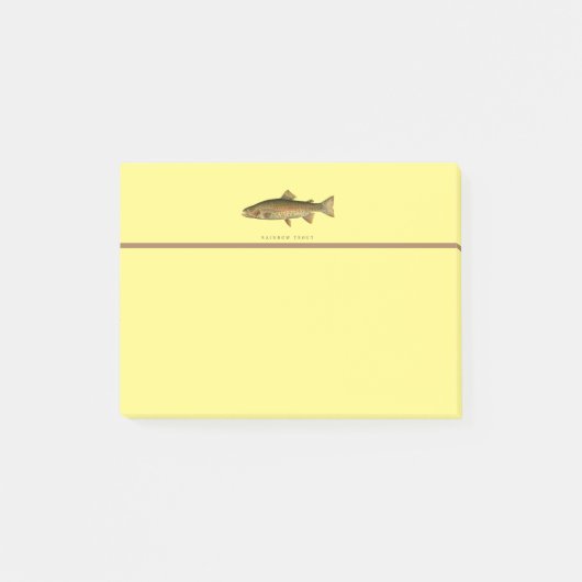 regenboogforel Post-it® notes (Voorkant)