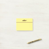 regenboogforel Post-it® notes (Op bureau)