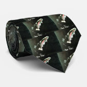 Regenboogforel Stropdas (Opgerold)