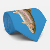 Regenboogforel Stropdas (Opgerold)