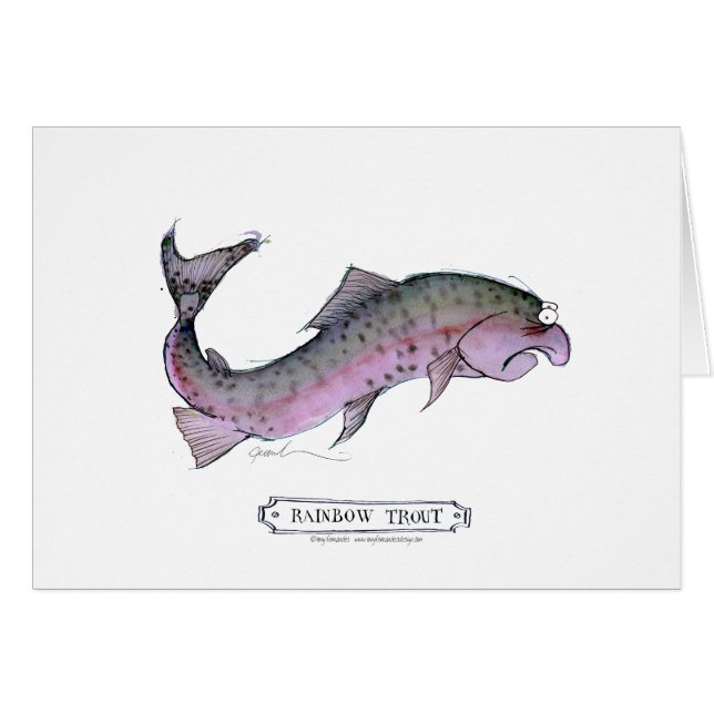 Regenboogforel, tongofernandes (Voorkant Horizontaal)