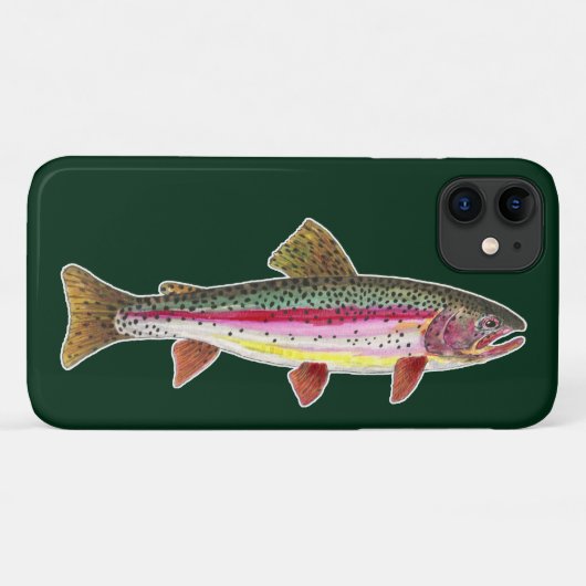 Regenboogforel Vis Case-Mate iPhone Case (Achterkant (horizontaal))