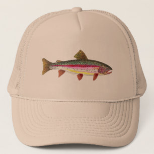 Regenboogforel vis trucker pet