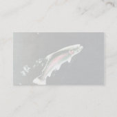 Regenboogforel Visitekaartje (Achterkant)