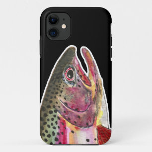 Regenboogforel vissen iPhone 11 hoesje