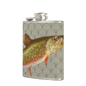 regenboogforel vliegen heupfles (Links)