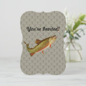  regenboogforel vliegen kaart (Staand voorkant)