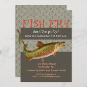  regenboogforel vliegen kaart (Voorkant / Achterkant)