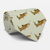  regenboogforel vliegen stropdas (Opgerold)