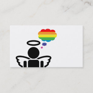 regenbooggedachten : homoseksuele angelicon visitekaartje