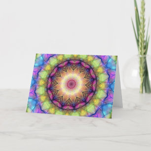 regenbooggekleurd glas kaart